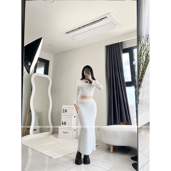 SET DÀI TAY HOA REN CAO CẤP - MIM