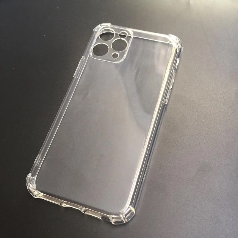 ốp silicon trong chống sốc , Siêu Dày , Loai đẹp Bảo vệ camera iphone 11 pro max , 11promax (6.5)