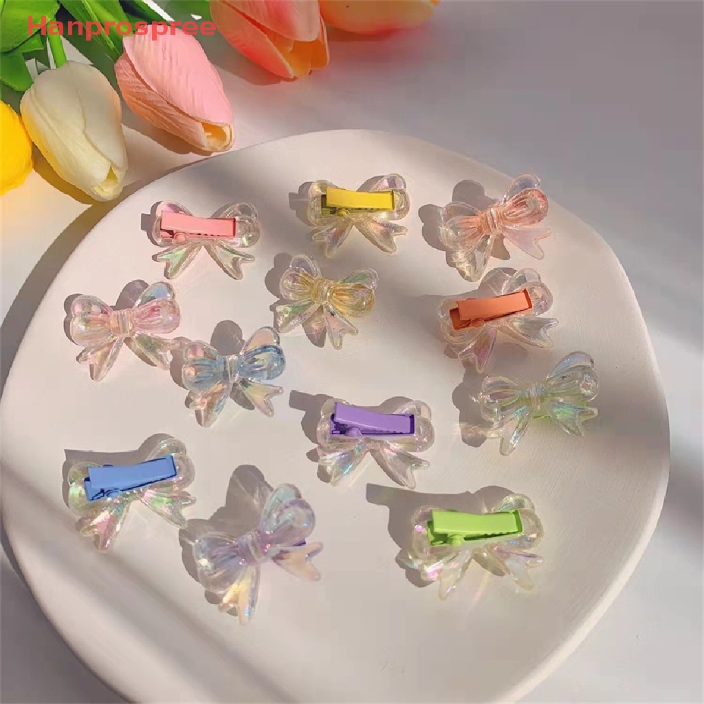 Bộ 2 Kẹp Tóc Nơ Nhỏ Xinh Màu Sắc Ngọt Ngào Cho Bé Gái