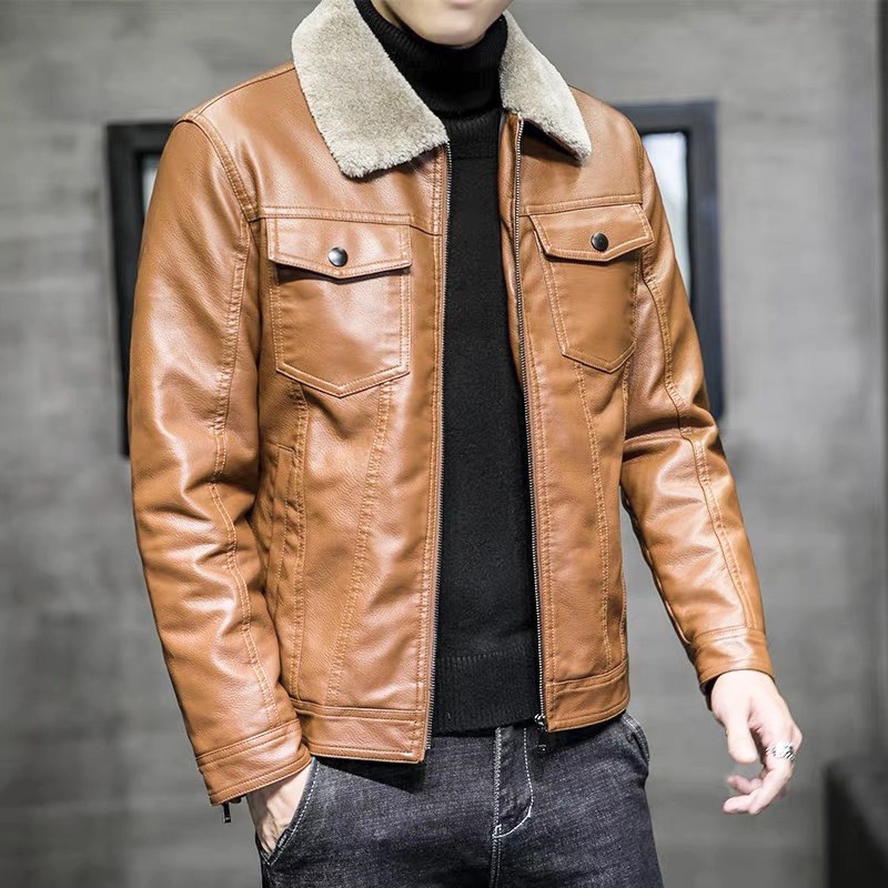 Áo khoác da nam cao cấp,áo khoác mùa đông