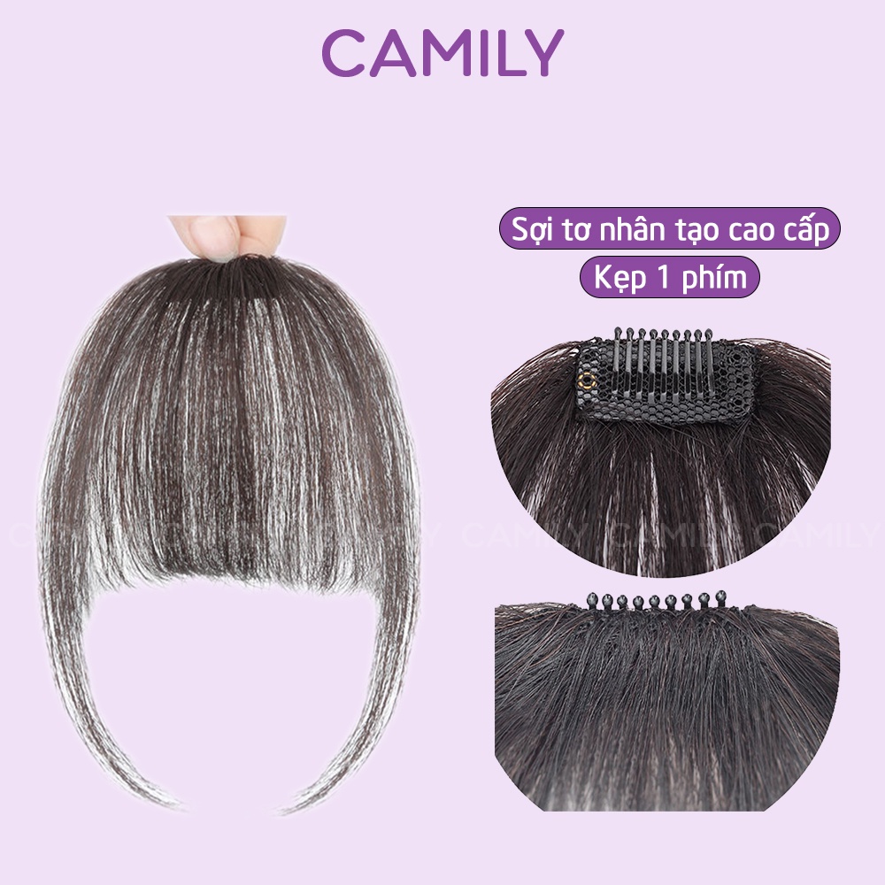 Tóc mái giả Camily mái giả thưa phong cách Hàn Quốc nhiều màu dễ thương CM04