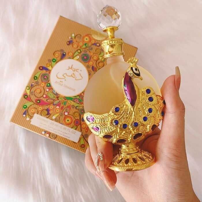 Tinh dầu nước hoa Dubai Công 15ml Cao Cấp Lưu Hương 7-12 tiếng chính hãng