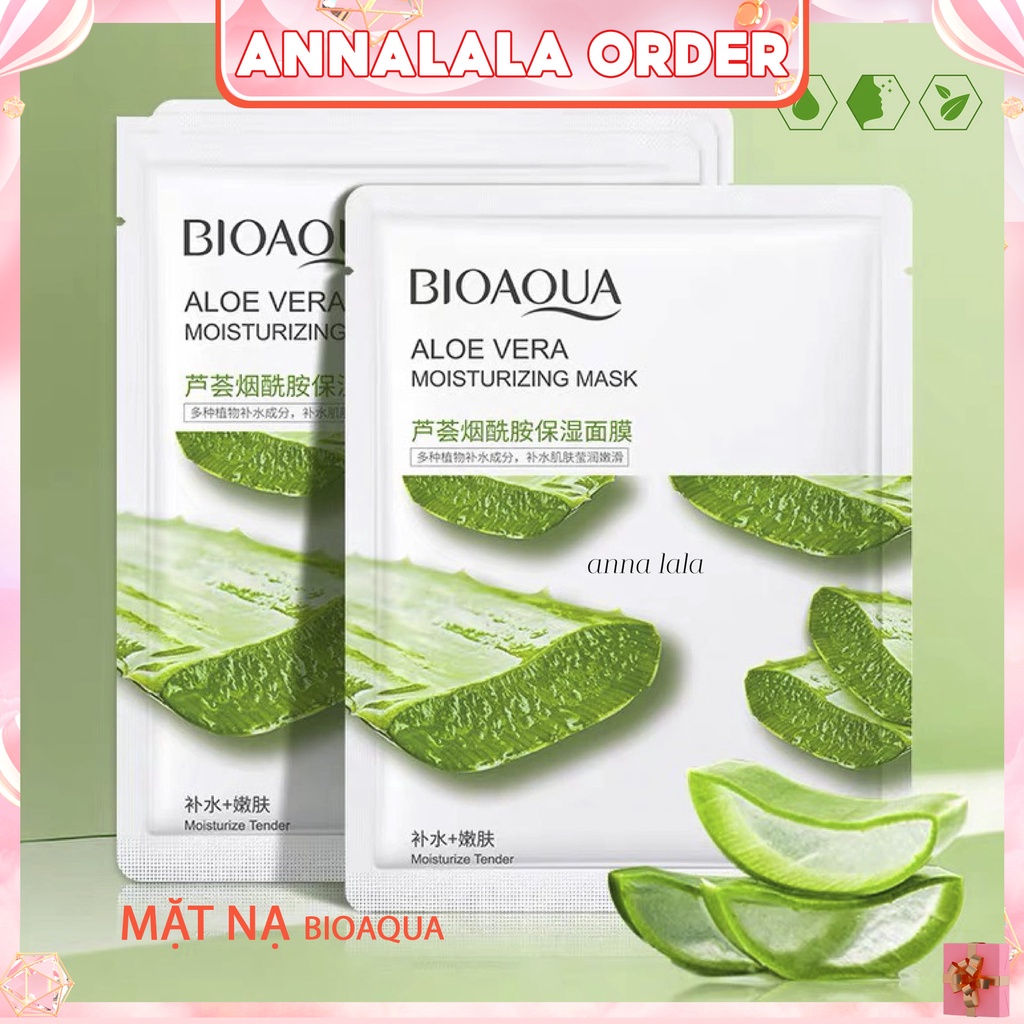 Mặt nạ dưỡng trắng cấp ẩm Bioaqua