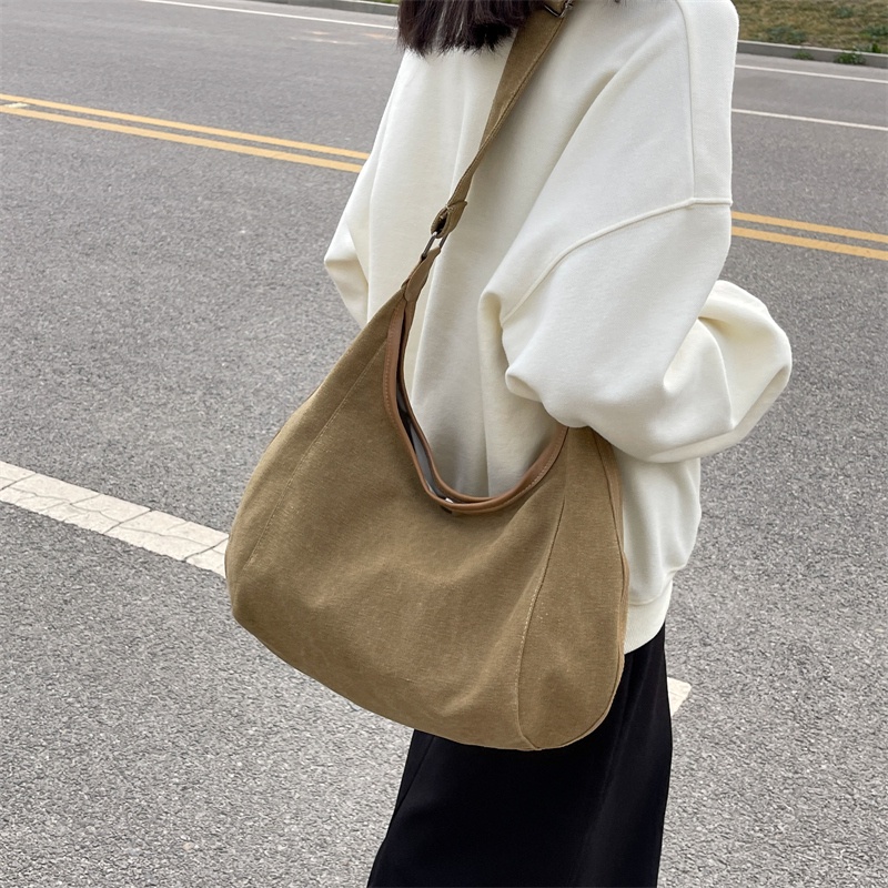 Túi Đeo Vai Sức Chứa Lớn Thiết Kế Đơn Giản Thời Trang Cho Nữ