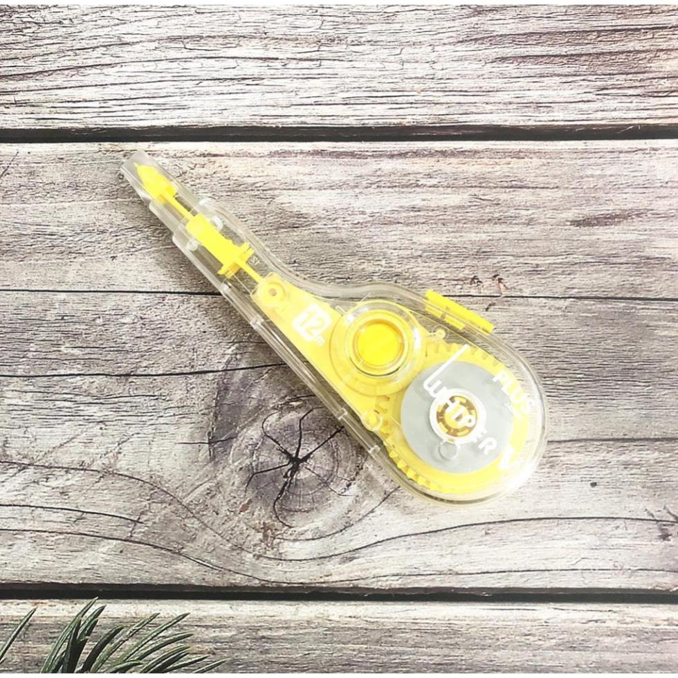 Bút xóa băng cao cấp Plus dài 12m / chiếc - khô nhanh dùng cho văn phòng - học sinh , sinh viên - HIKOMA STORE