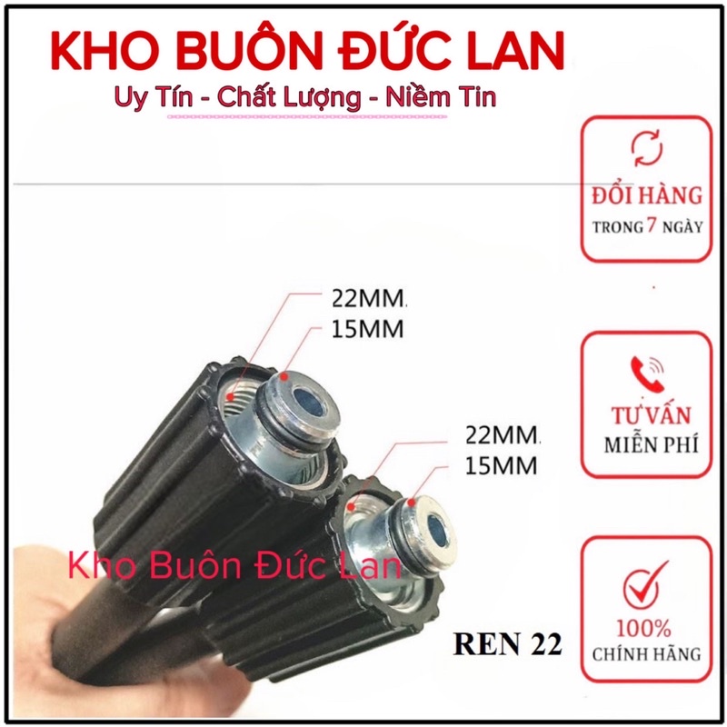 Dây Rửa Xe Gia Đình Lõi Thép Cao Cấp Chịu Áp Lực Cao 10Mét - 15Mét - 20Mét