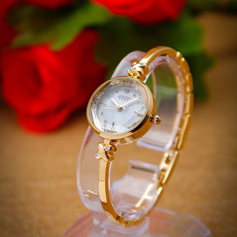 Đồng hồ nữ JULIUS JA-878 dây thép