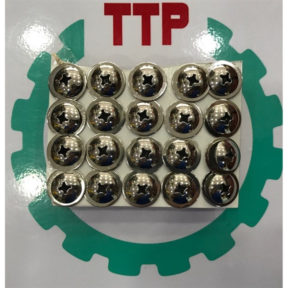 Ốc 6 ly 2 phân inox bake