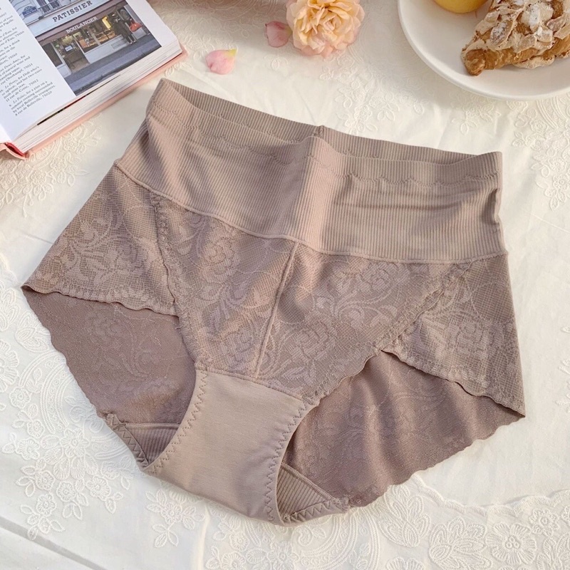 Quần lót cao cấp Chip cottong gel phối ren xịn xinh