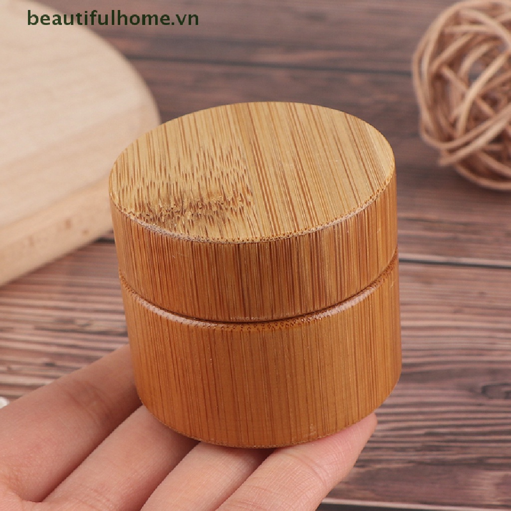 Lọ Tre Rỗng Đựng Mỹ Phẩm / Kem Dưỡng Móng Tiện Dụng