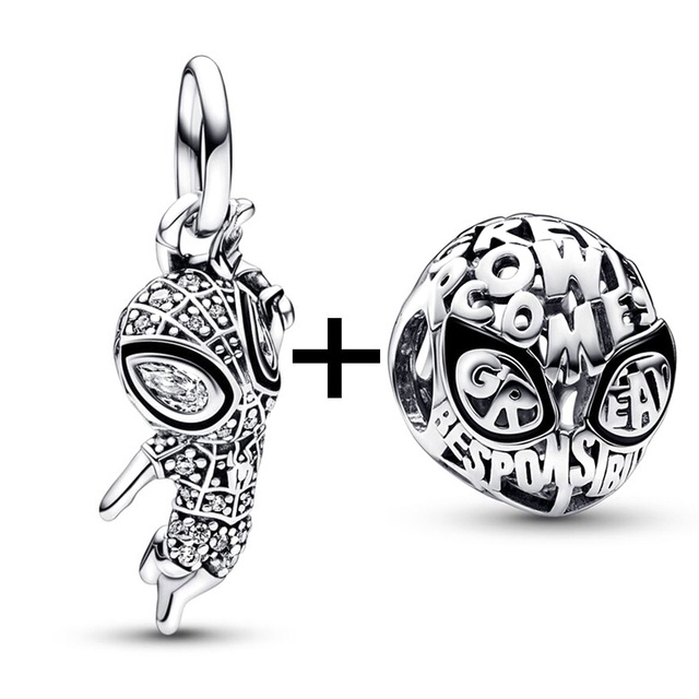 Hạt Charm 45 Kiểu Họa Tiết Hoạt Hình Dùng Làm Trang Sức DIY