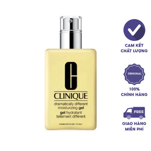 Kem và Gel dưỡng ẩm Clinique Dramatically Different Moisturizing Gel Lotion+ Jelly 125ml