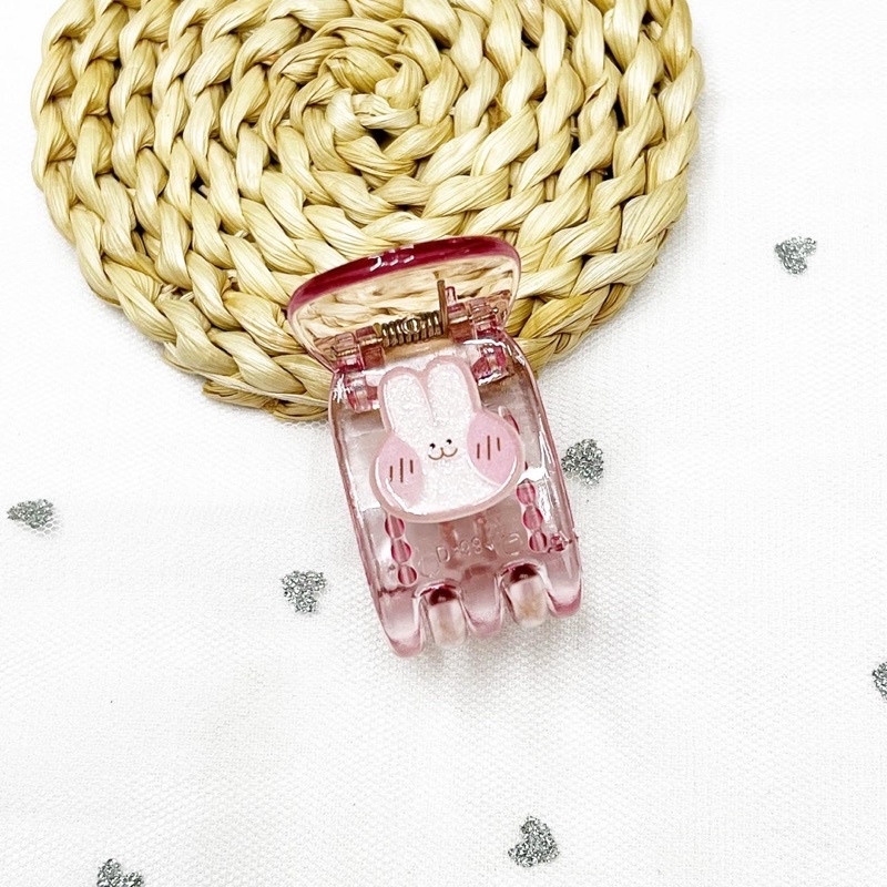 Kẹp tóc càng cua 5 răng hình con vật đáng yêu