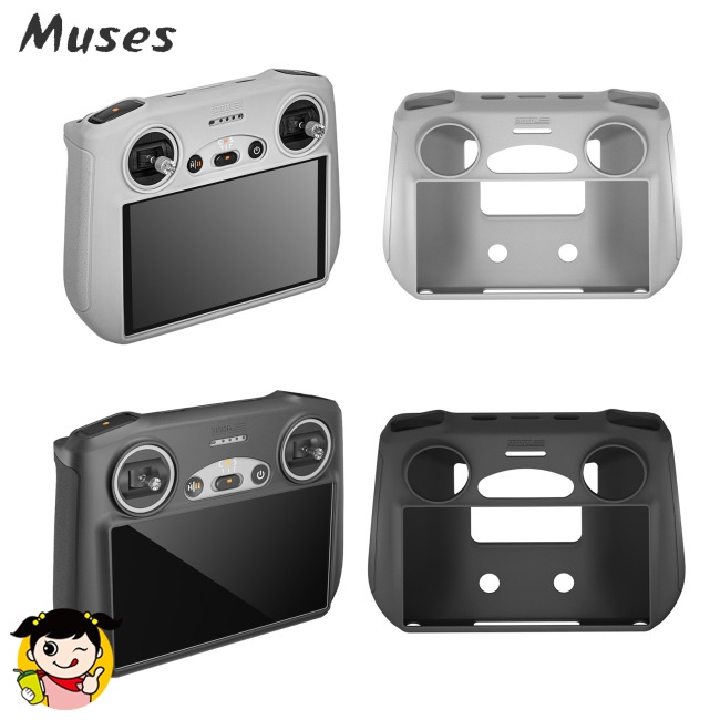 Ốp Điện Thoại Silicon Chống Bụi Chống Rơi Chống Trượt Kèm Màn Hình Cho Dji Mini 3 Pro