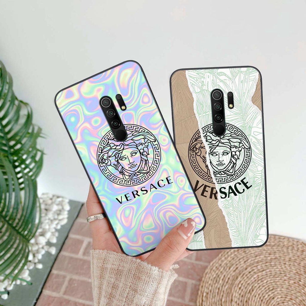 Ốp lưng Xiaomi Redmi 9 hình caro, thời trang hàng hiệu cao cấp, vỏ ốp rẻ đẹp