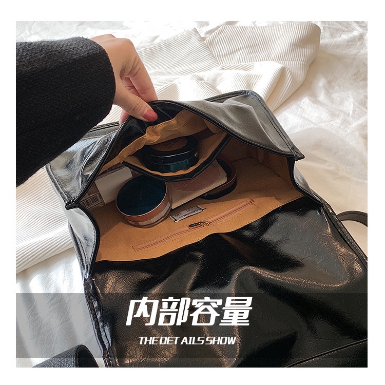 Túi Xách JASMIN NOIR Da PU Đeo Chéo Thời Trang Cho Nữ