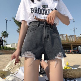 [ORDER] quần short ulzzang quần nữ đẹp short jean jeans soóc bò rách kiểu dáng hàn quốc cạp lưng cao
