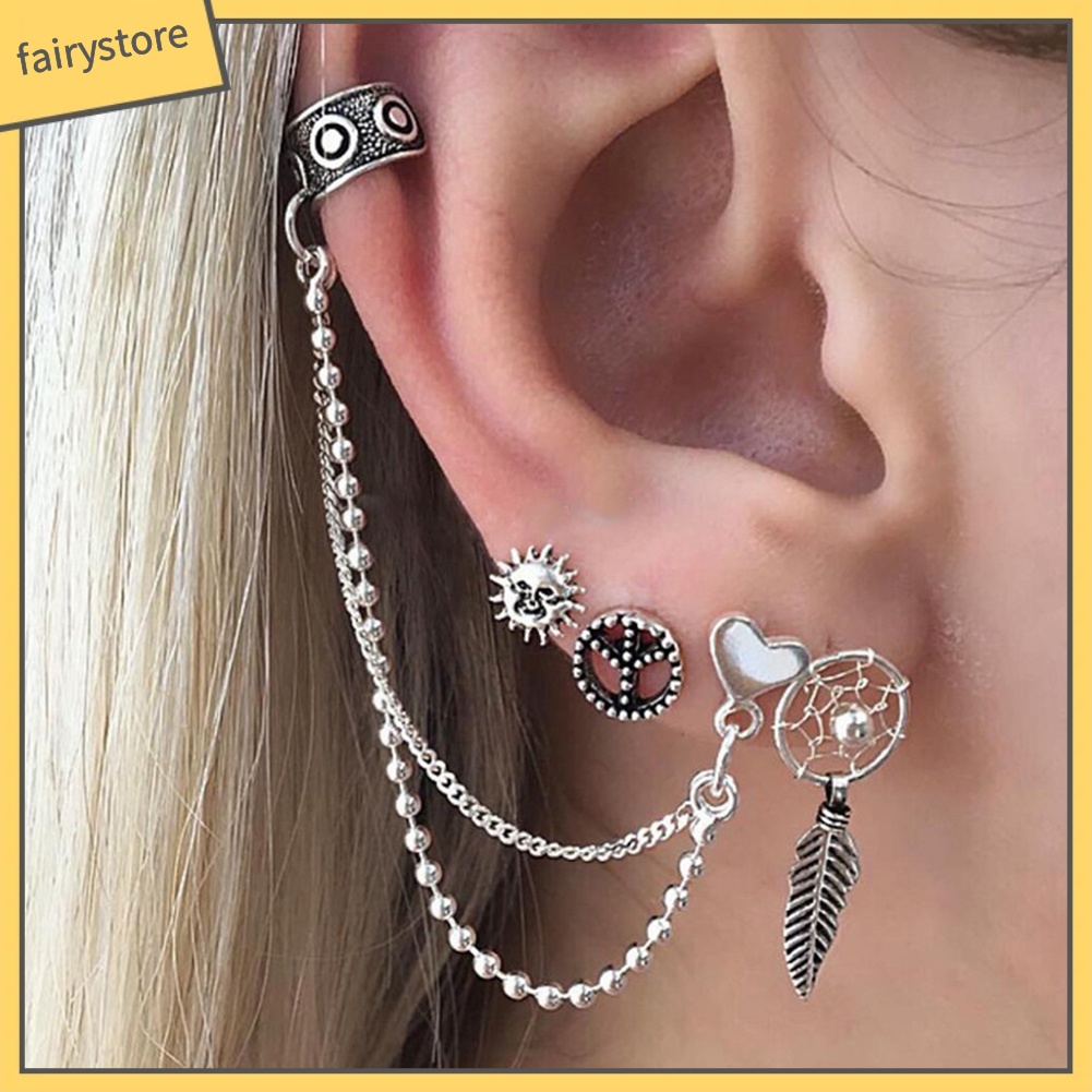 Set 4 Khuyên Tai Nữ Thời Trang 1