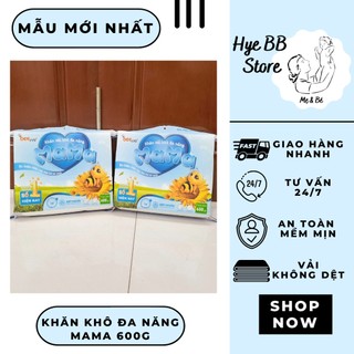 [HÀNG CHÍNH HÃNG] KHĂN VẢI KHÔ ĐA NĂNG MAMA (Bịch 600g)