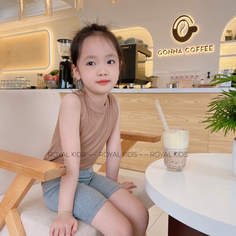 Quần Legging Đùi Cho Bé Gái Form Cực Xinh, quần leggin bé gái Royalkids