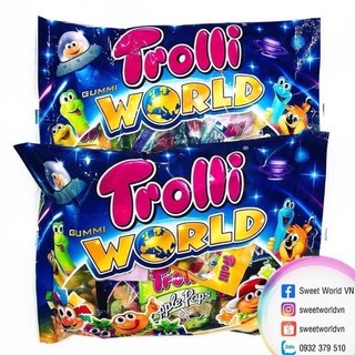 Kẹo dẻo tổng hợp Trolli World (230g) - Đức