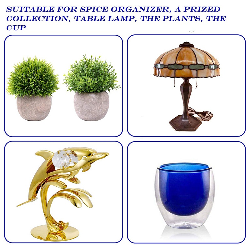 Bộ 4 Vòng Xoay Bằng Acrylic Trong Suốt Kích Thước 6 Inch Dùng Làm Bánh Quy