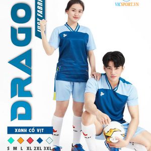 Quần Áo Thương Hiệu Justplay DRAGON Chất Lượng Cao Cấp, Áo Đá Bóng Không Logo - Vicsport
