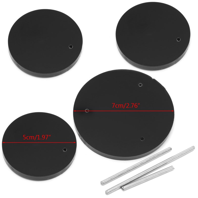 Flgo Giá Đỡ Acrylic Màu Trơn Trưng Bày Trang Sức / Đồng Hồ