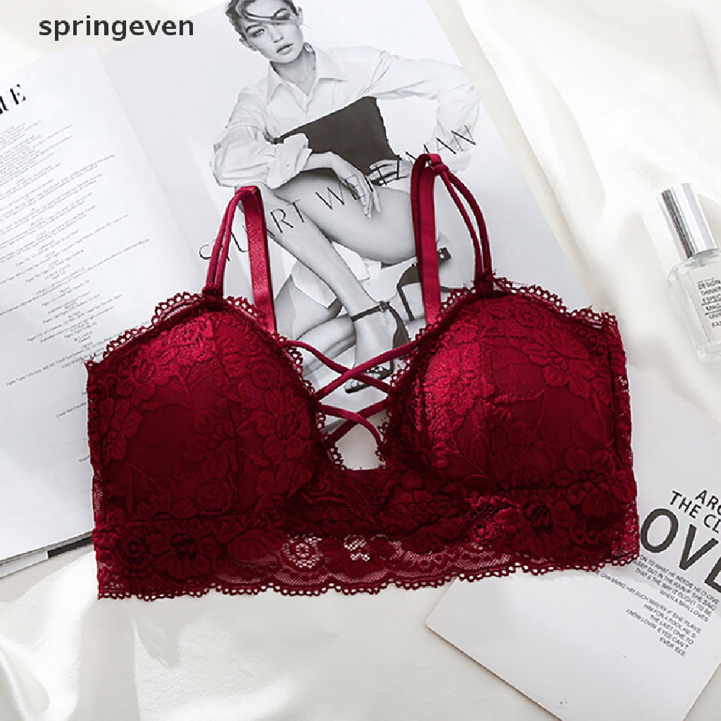Áo Bra Ren Hoa Có Mút Nâng Ngực Quyến Rũ Cho Nữ
