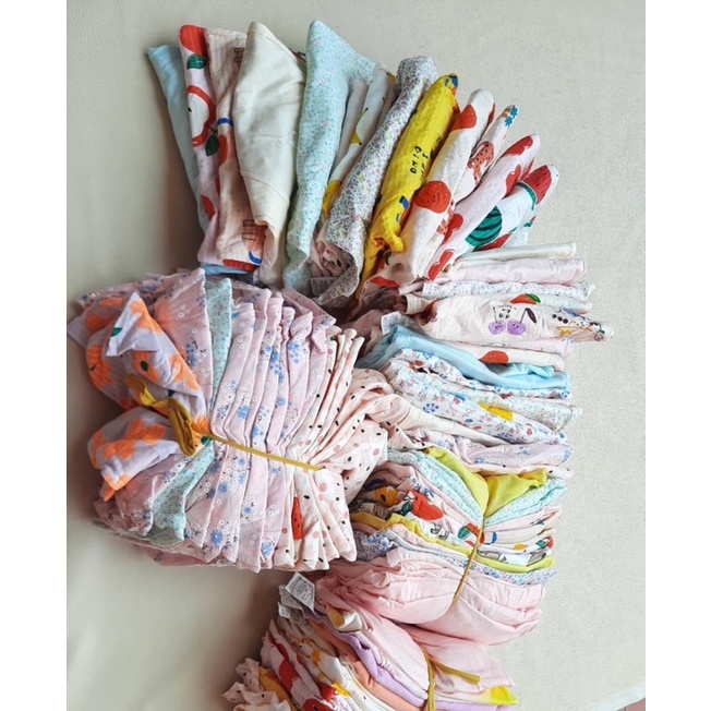 Set 10 quần đùi/lửng chất cotton tre và cotton các hãng Agabang,moimoil hàng xuất hàn