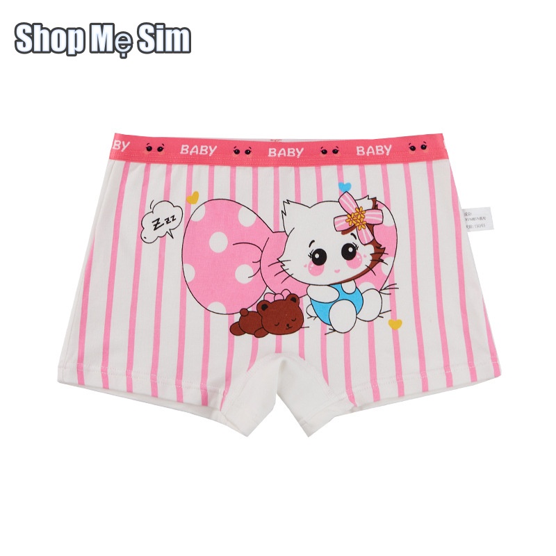 Quần Lót bé gái hello kitty màu hồng dễ thương