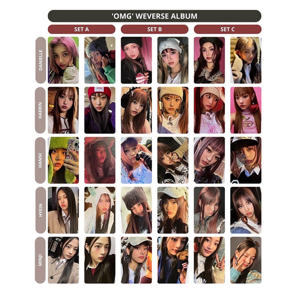 Mới album Ảnh Lomo jeans Màu Ngẫu Nhiên HYEIN HAERIN