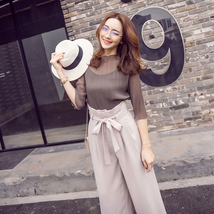 Bộ Đồ Thời Trang Mùa Hè Hàn Quốc 2023 Dáng Ôm Cỡ Lớn Cho Nữ