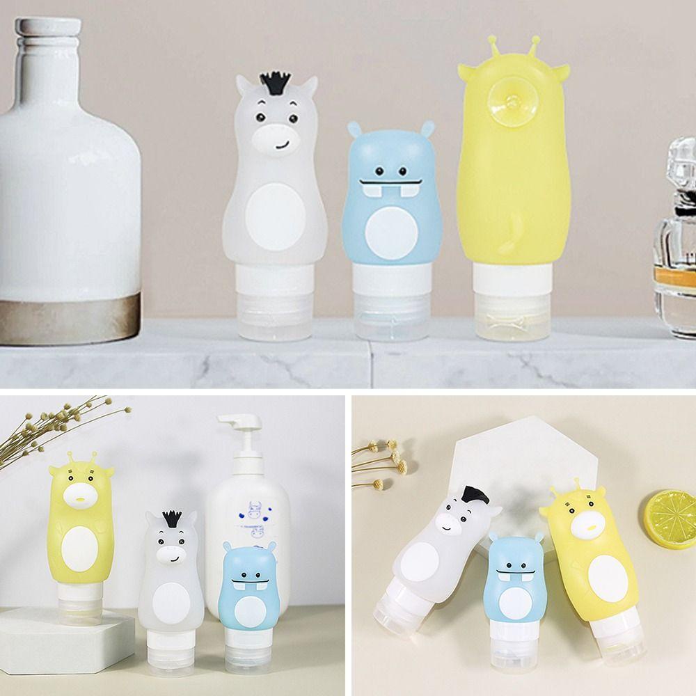 Chai Silicone Đựng Dầu Gội Có Thể Đổ Đầy MIHAN1 50 / 70 / 90ml