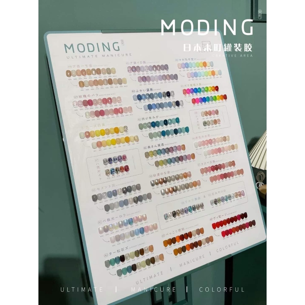 Set Sơn Moding 10 hũ dòng sơn cao cấp