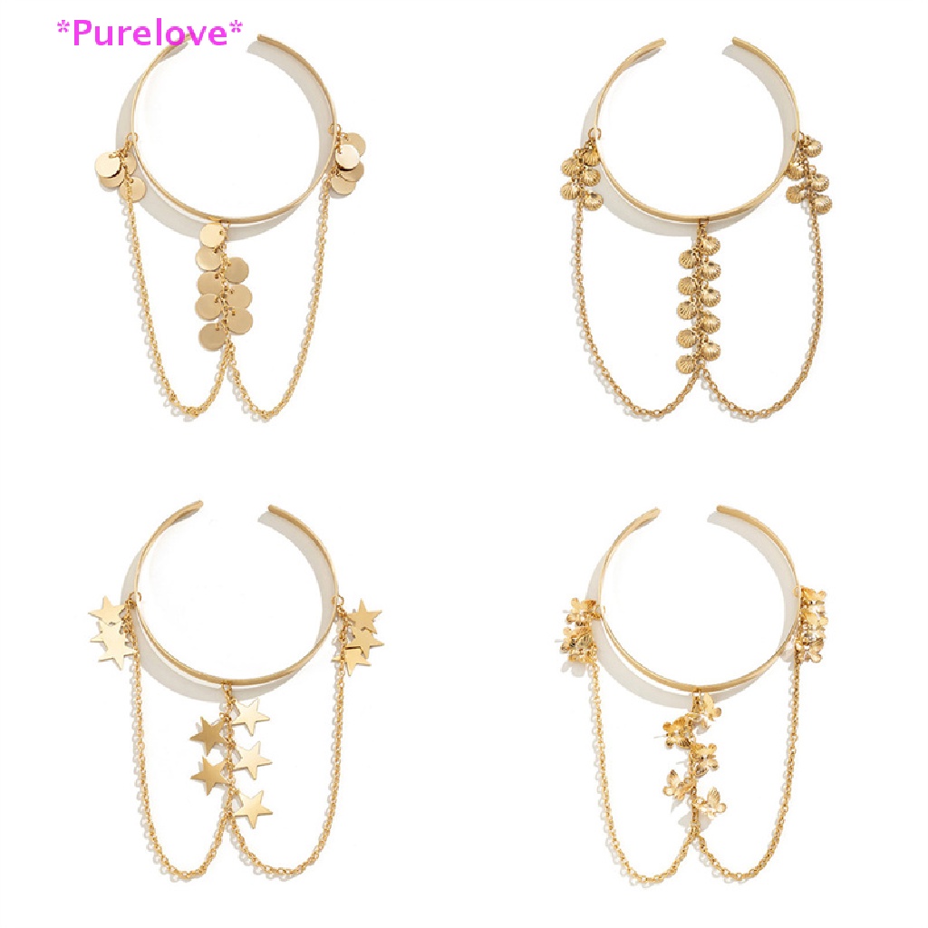 Vòng Đeo Cánh Tay Bằng Kim Loại Phong Cách Bohemian Thời Trang Dành Cho Nữ Mới