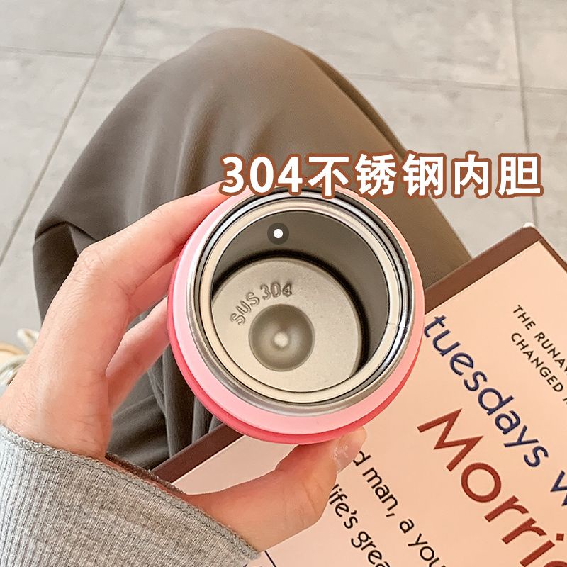 Bình Nước Giữ Nhiệt Bằng Thép Không Gỉ 304 Thiết Kế Đơn Giản