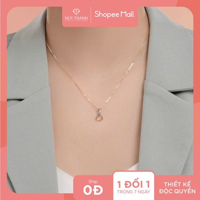 Mặt Dây Chuyền Vàng 14k Been Together MDMAMD657 Huy Thanh Jewelry