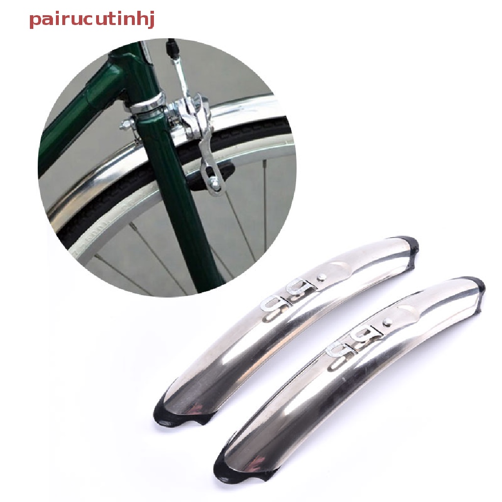 Cặp Dè Chắn Bùn Trước Sau Bằng Thép Không Gỉ 700c 27 '' Cho Xe Đạp