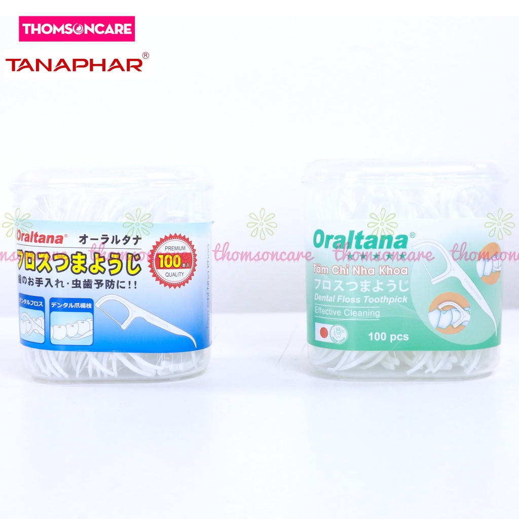 Tăm chỉ nha khoa Oraltana - Lọ 100 que - tăm kẽ răng Oral Tana, xỉa răng, chăm sóc răng lợi tiêu chuẩn xuất Nhật | BigBuy360 - bigbuy360.vn