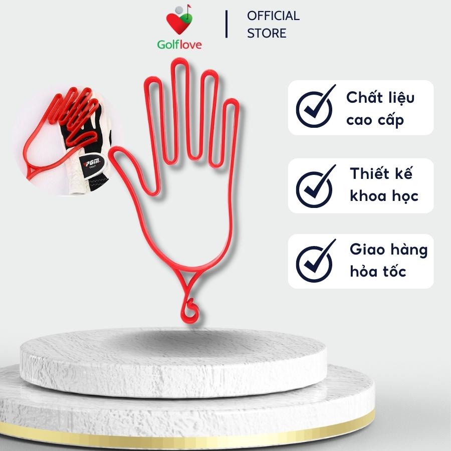 Giá treo găng tay golf PGM STJ001 chính hãng chất liệu nhựa cứng định hình găng tay chống biến dạng