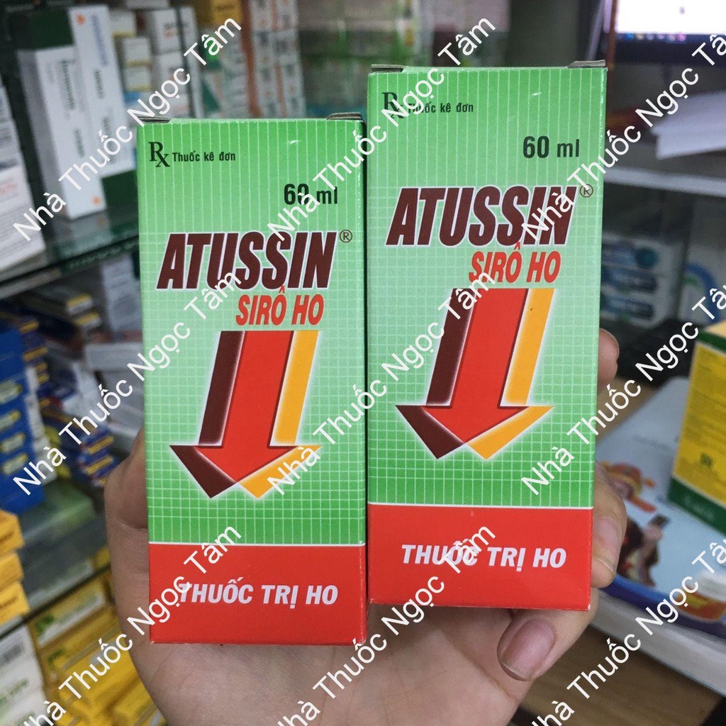 siro giảm ho atussin