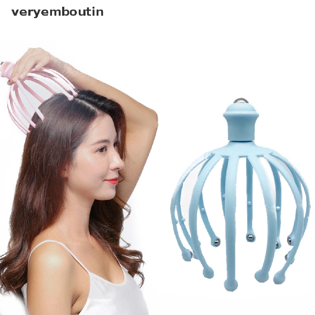 1 Đầu Massage Với 18 Ngón Tay Giúp Giảm Căng Thẳng