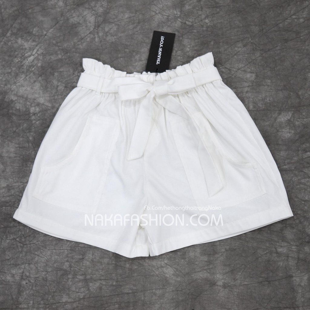 [Ảnh thật] [Có sẵn] QUẦN SOOC KÈM ĐAI - MSP 2572