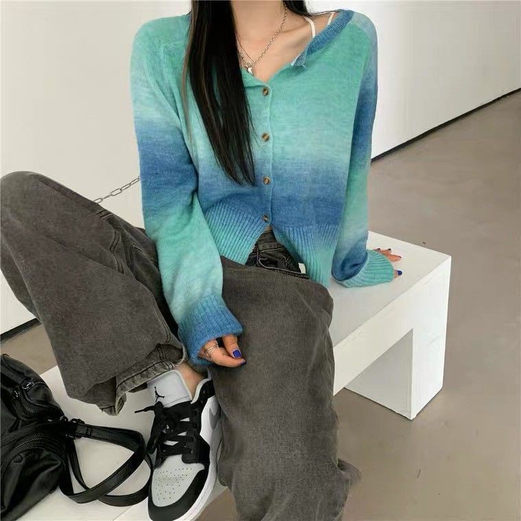 ÁO LEN ULZZANG PHA MÀU SIÊU XINH - KOREAN STYLE - ORDER 10 NGÀY - Có ảnh thật