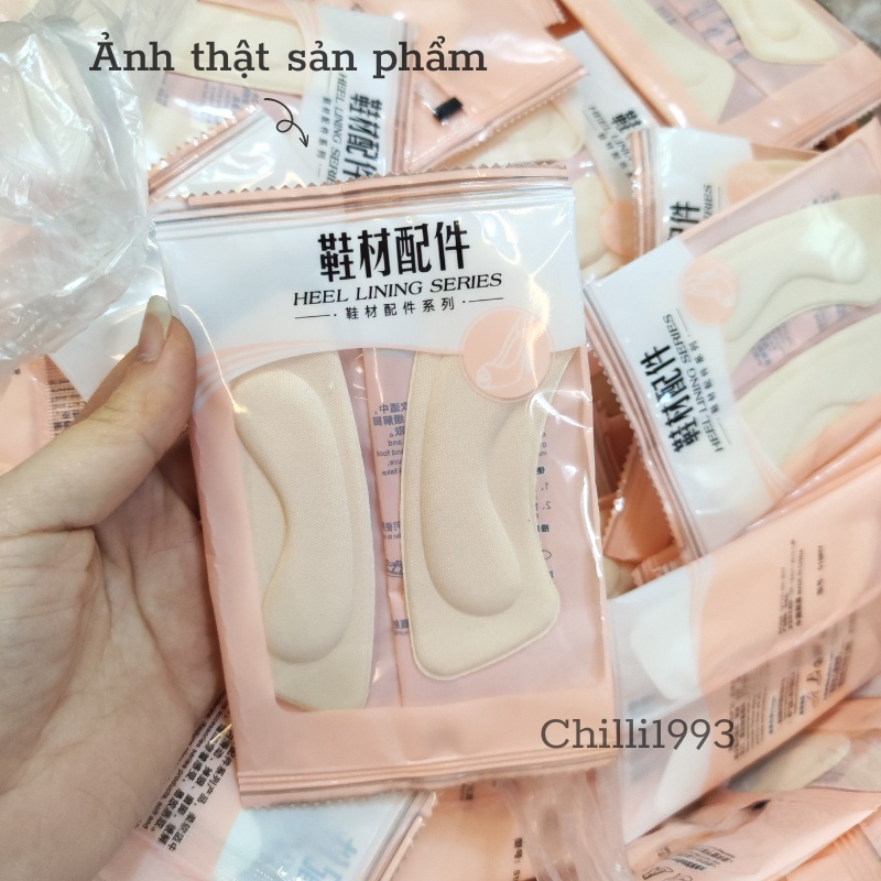 Lót Gót Giày Nam Nữ Miếng Dán Giày , Giảm Size Chống Rộng, Bảo Vệ Gót