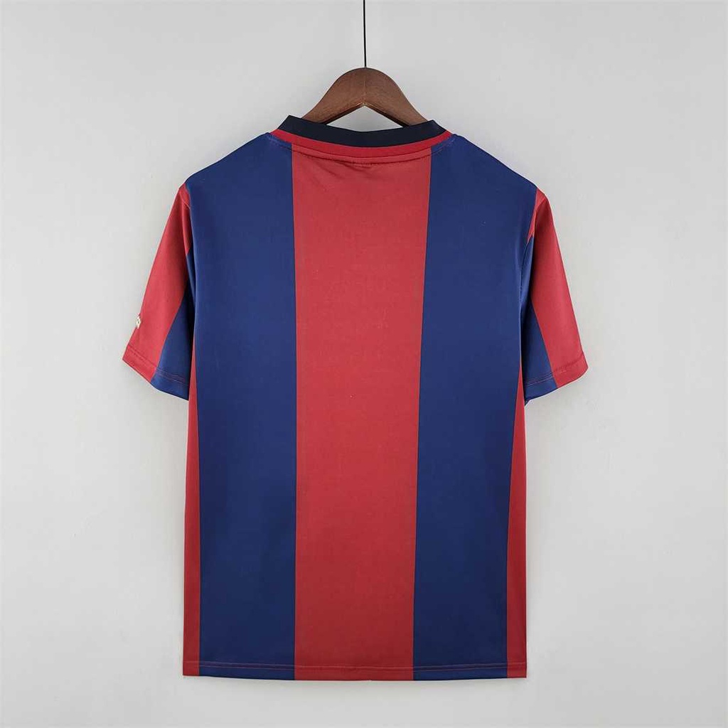Áo Bóng Đá Đội Tuyển Barcelona 98-99 Phong Cách Retro