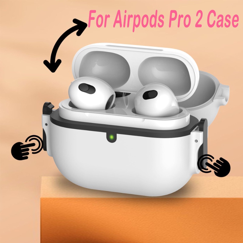 Vỏ Bảo Vệ Hộp Sạc Tai Nghe AirPods Pro 2 2022 Apple Air Pod 3 Pro 2nd Gen Pro2 1 Bằng TPU Hình Công Tắc Sáng Tạo