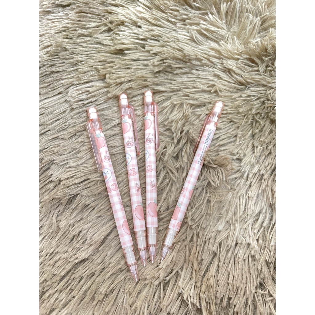 Bút chì kim quả đào cute dễ thương