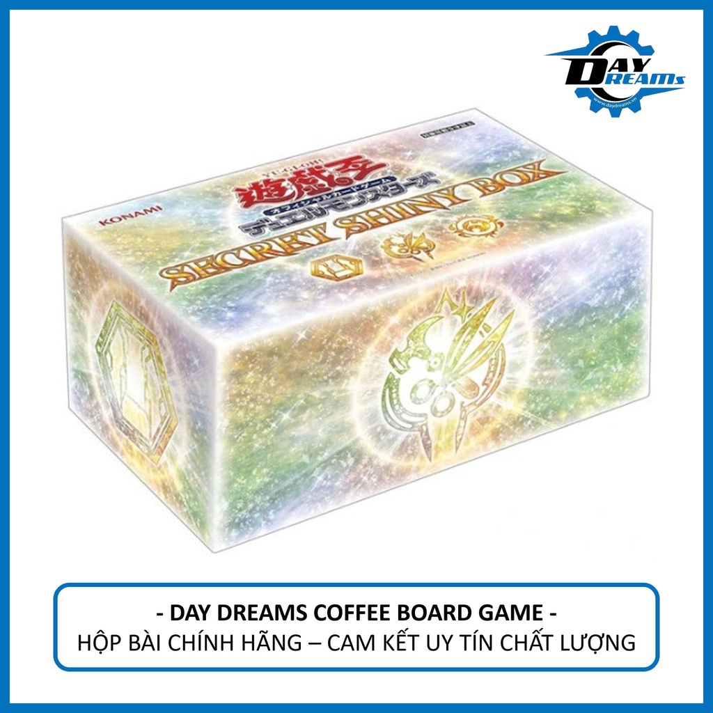 Hộp Bài Ma Thuật - Secret Shiny Box (SSB1) - Bài Yu-Gi-Oh! Chính Hãng Giá Rẻ - Đầy Đủ Phụ Kiện Đi kèm